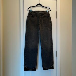 Good American Wide Straight Jeans
